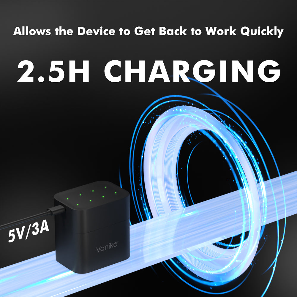 Voniko Lithium AA Batteries - 1.5V 3300mWh (Rechargeable)