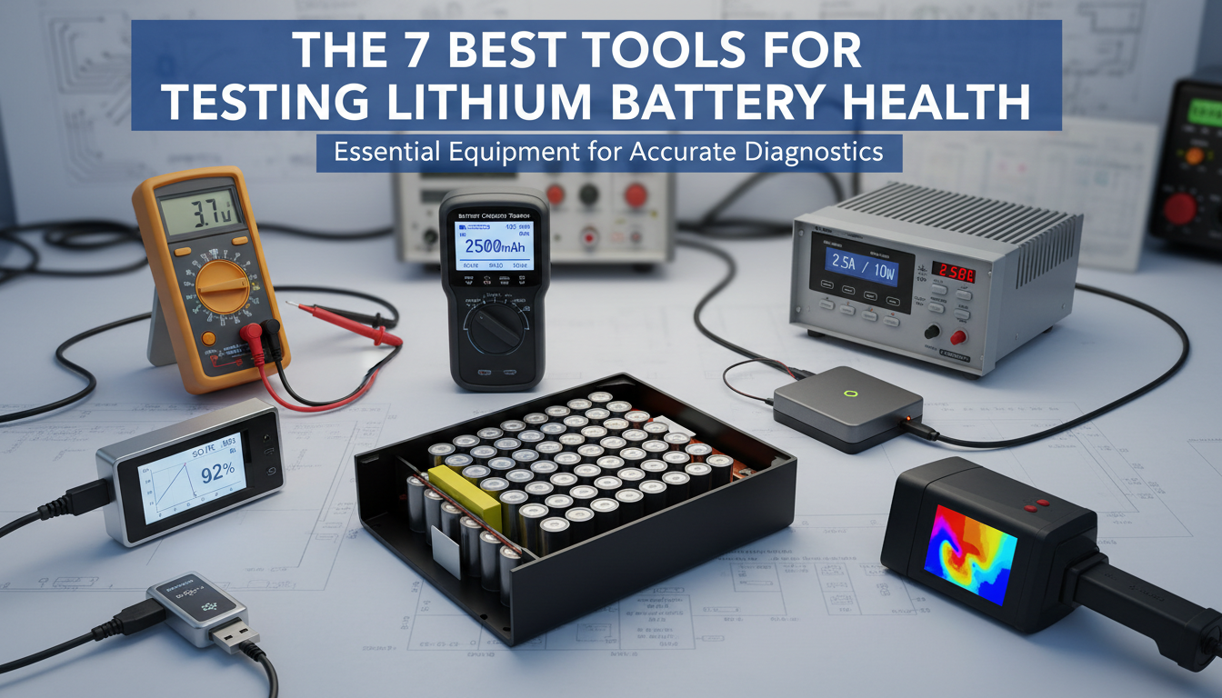 7 Best Tools for Testing Lithium Battery Health