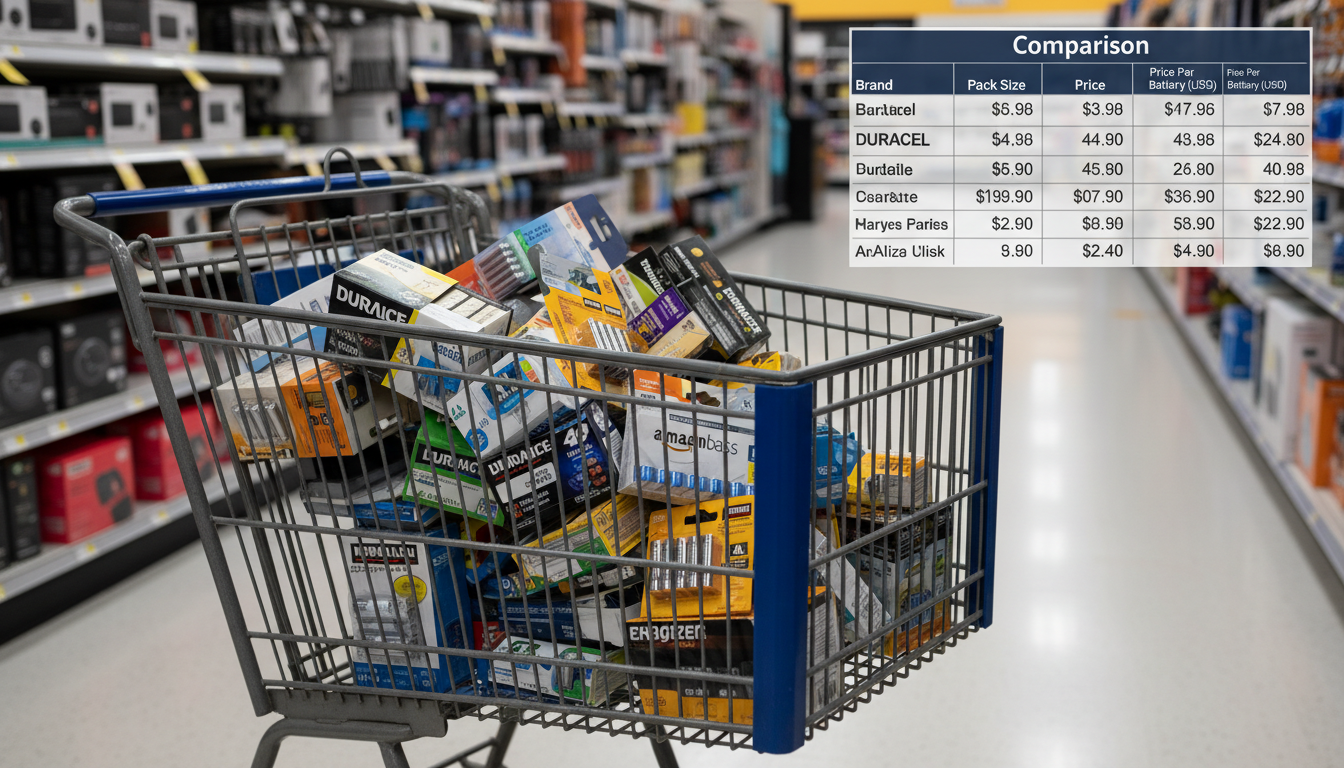 AA Alkaline Battery Price Guide 2025: Best Deals & Bulk Discounts