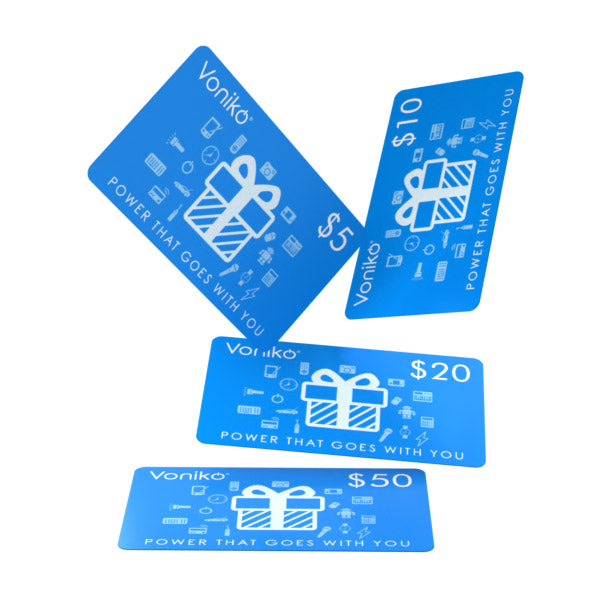 Voniko Shop Batteries Gift Card