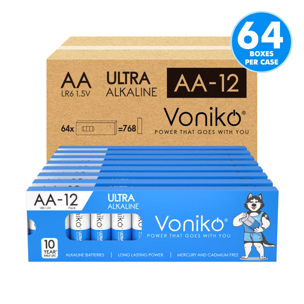 Wholesale LR6 AA Size Alkaline Batteries