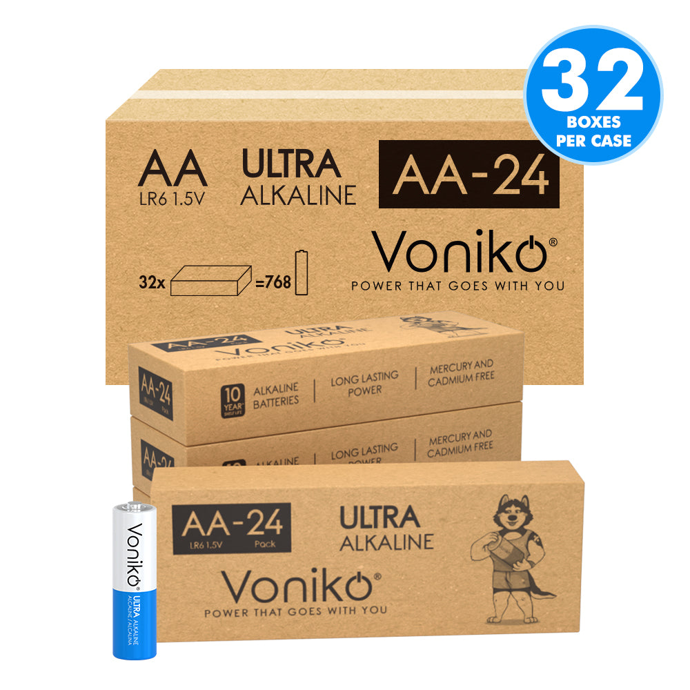 Wholesale LR6 AA Size Alkaline Batteries